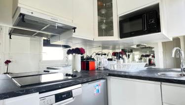 Apartment HOME in Paris with View, 15min direct to center - Foto 3, stove, dishwasher, toaster