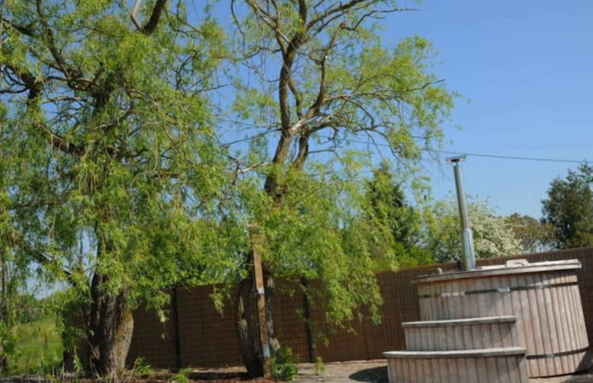 Bungalow in Noiseux With Wood-fired Hot Tub - Foto 19