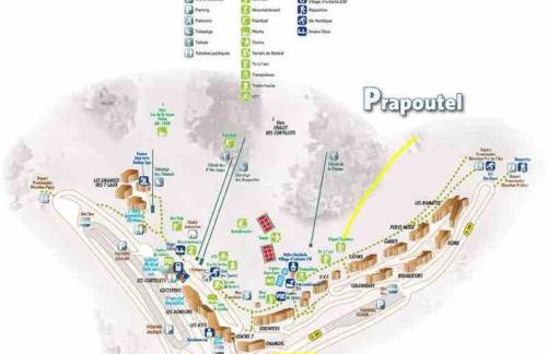 Studio lumineux à Prapoutel, Les 7 Laux, Alpes - Foto 20