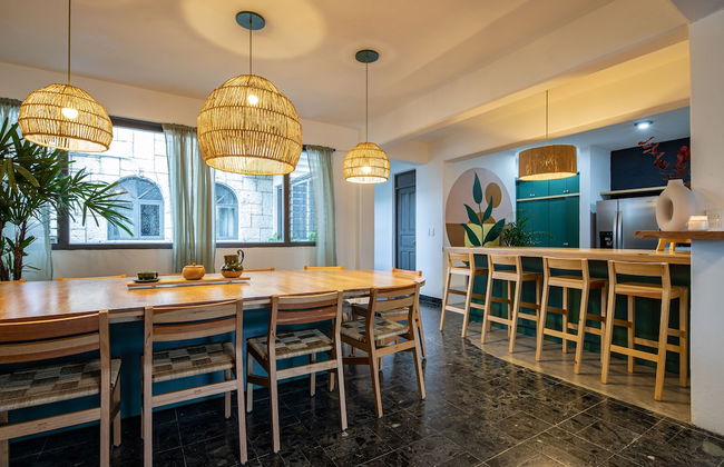 Rooftop Hot Tub 3 levels 5br in Villa - Foto 47