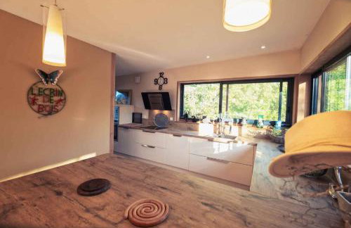 L'Ecrin de Bois - Maison d'architecte avec Spa sur un grand terrain arboré - Foto 12