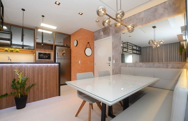 Apto 100m da Praia Com Piscina Aquecida e Lazer - Cachoeira do Bom Jesus - Floripa - Photo 14