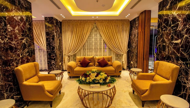 Zona de estar del vestíbulo