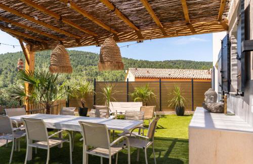 Villa Le Jas de Bali 4 chambres Piscine et Jacuzzi - Parking privé - Foto 55