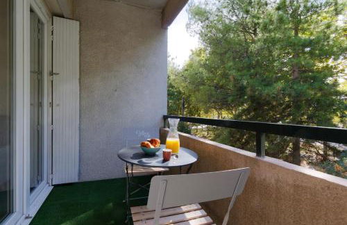 028- CHU Hôpital, Appart 2chambres, Parking, Tram - Foto 14