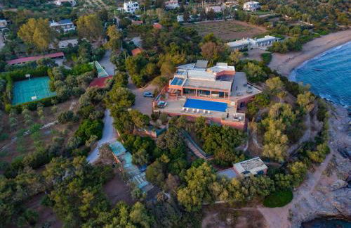 Black Diamond Beachfront Pool Villa Pasithea in Sounio, Athens - Foto 49