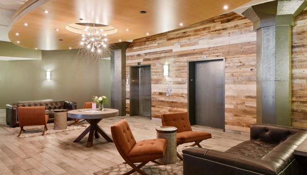 Zona de estar del vestíbulo