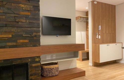 Novo Studio 506 - Hidro, Lareira e Piscina Quente - Foto 29