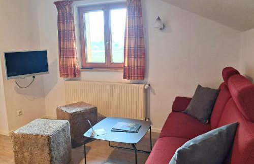 Bauernhof Finkel - Ferienwohnungen mit Balkon - Bergsicht - Traktor mitfahren - Tiere streicheln - entspannter Familienurlaub - zentrale Lage nahe Oberstdorf - Foto 11