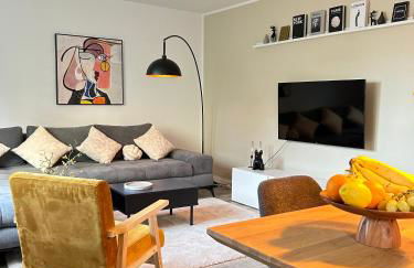 Modernes Designer-Apartment für 7 Gäste - 80qm in zentraler Lage, Self-Check-In - Foto 1