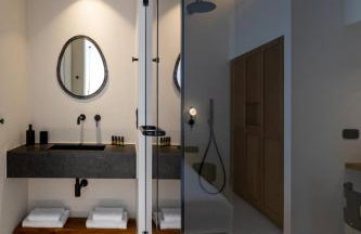 Mykonos Town Black Villa with Cave Heated Pool - Foto 10