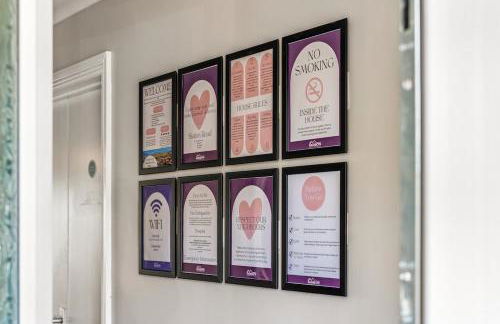 Stylish 5-Bedroom House, Accommodates 10, Fast Wi-Fi & Private Garden - Foto 22