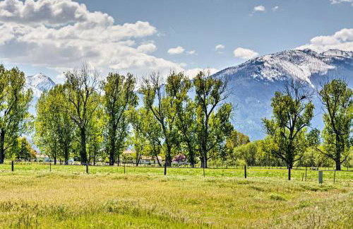 Bitterroot Mountain Views Montana Family Home! - Foto 37