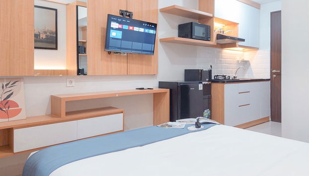 Homey Studio At Transpark Bintaro Apartment - Foto 3, Habitación