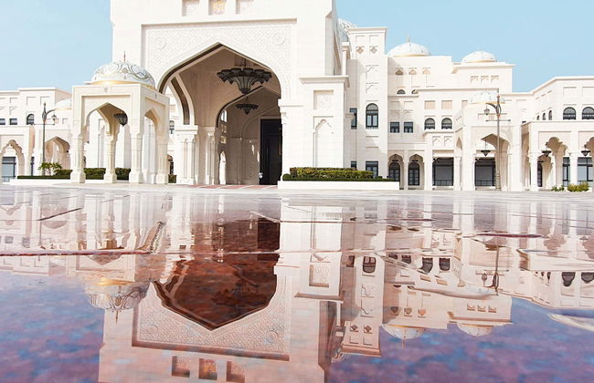 Ingresso do palácio Qasr Al Watan - Foto 2