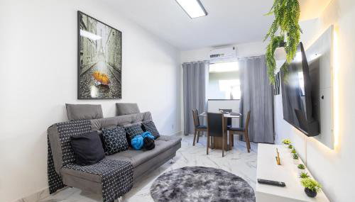 Apê Novo 5 min do Centro, Shopping e Praia com Garagem e Ar condicionado - Foto 2