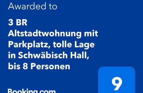 3 BR Altstadtwohnung mit Parkplatz, tolle Lage in Schwäbisch Hall, bis 8 Personen - Foto 23