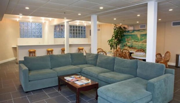 Zona de estar del vestíbulo