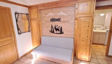 A4 km de Megève très joli studio avec jacuzzi ,vue sur les montagnes au calme - Foto 5