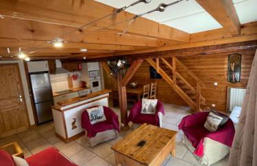 Le CHAL HEUREUX bel appartement dans vieille ferme de montagne rénovée - Foto 8