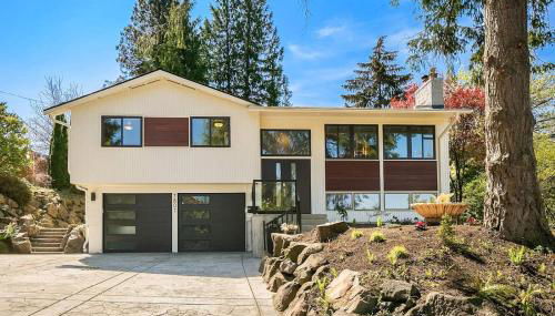 Family-Friendly Modern Home Mercer Island Garden - Foto 2