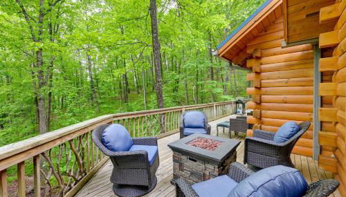Scenic Blue Ridge Cabin Rental with Resort Amenities - Foto 3