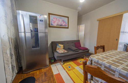 Apto 2 Quarto com Ar Condicionado em Vila Mathias - Foto 8