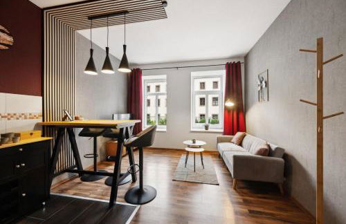 Gemütliches Apartment - hochwertiges Boxspringbett, privater Parkplatz, Terrasse, komplette Küche, WLAN, 40 Zoll HD TV - Foto 22