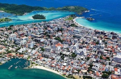 Flat Aconchegante Edifício Royale Cabo Frio - Passagem - Praia do Forte - Foto 42