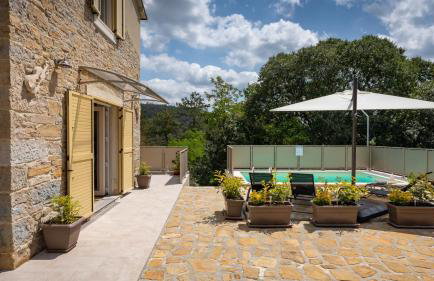 Rustic villa Casa Mavretici with pool in Motovun - Foto 9