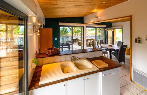 Lodge milieu - Piscine privée Terrasse - - Foto 15