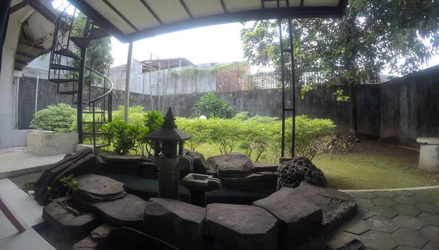 Coin salon dans le hall