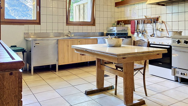 Chalet Anthamatten - Foto 5, Kitchen / Dining Room