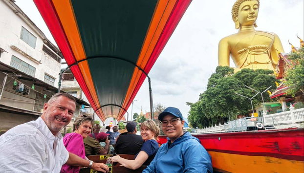 Paseo en barco por los canales de Bangkok + Big Buda - Foto 4
