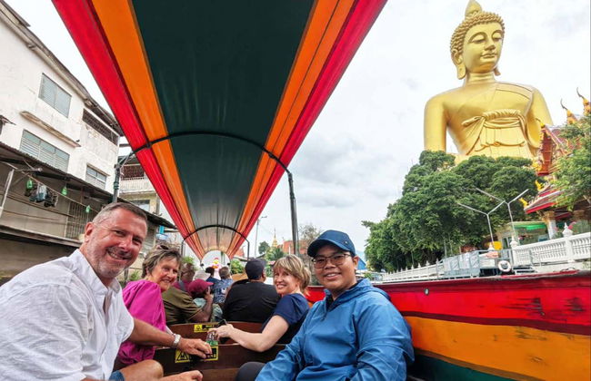 Paseo en barco por los canales de Bangkok + Big Buda - Foto 4