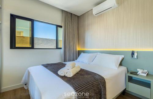 Aptos em prédio com piscina a 180m da Praia em Bombinhas - SFRs - Foto 75