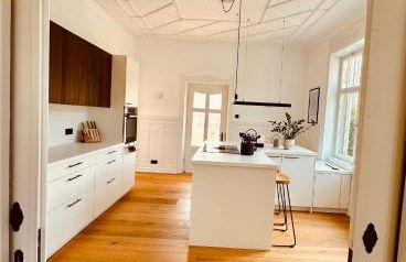 luxuriöse Altbau Wohnung in Denkmal-Villa - Foto 34