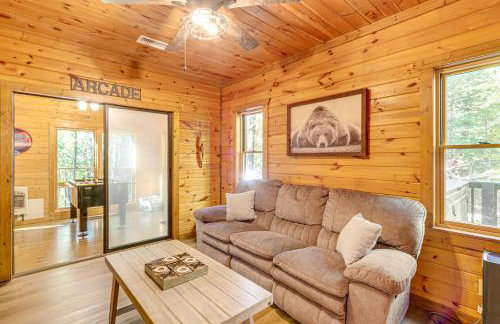 Blue Ridge Cabin with Hot Tub, Fire Pit, and Game Room - Photo 26