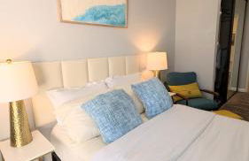 Poolside 2BR Condo with Balcony & Workspace - Photo 19