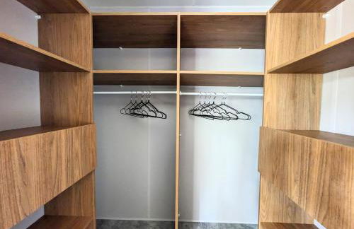 Bungalow neuf 40 m2 tout confort avec piscine proche des plages et lac - Foto 9