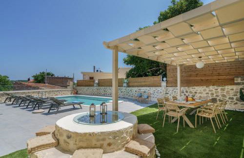 Villa Angelo, Traditional Cretan Stone Villa with Pool & Countryside Views - Foto 37