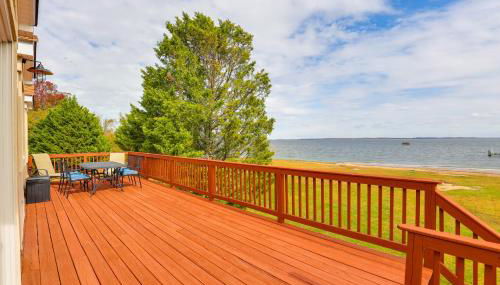 Chesapeake Bay Views and Private Deck Cozy Cottage - Foto 2