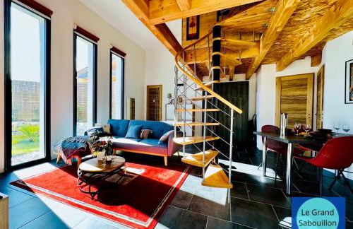 LOGIS DES ROCHES - 2 VILLAS VUE EXCEPTIONNELLE - Le Petit Chevalet, Le Grand Sabouillon - Foto 35