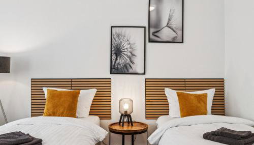 Gelbe Koffer - Family & Business 2 SZ Apartment in Neunkirchen - Self-Check-in - Balkon - Parkplatz - bis 5 Pers - Foto 4