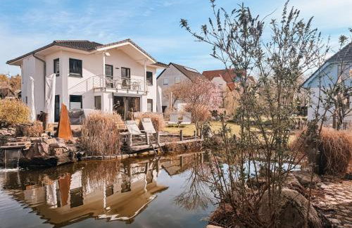 Schäfers - Ihr Wohlfühlort - Hochwertige Ausstattung, Naturgrundstück mit Bachlauf, Terrassen, WLAN, Parken - an 2 Seen bei Leipzig - Foto 28