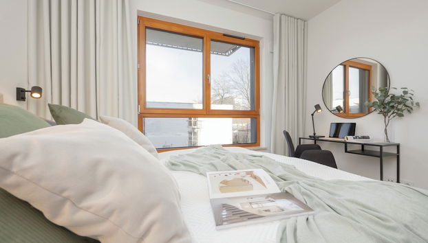 Warsaw Apartment With Parking by Renters - Foto 5, Habitación