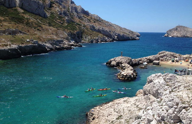 Balade en kayak dans le parc national des Calanques - Photo 4