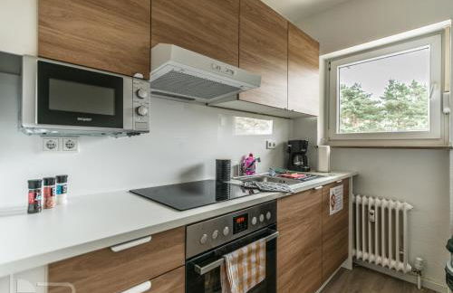 Voll ausgestattete Apartments mit Einzelbetten - Küche - WLAN - PKW-Parkplatz - Foto 53