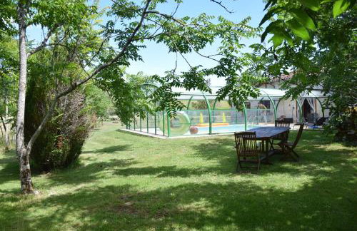 Gîte le Safranier Maison ancienne avec piscine couverte et chauffée - Foto 15