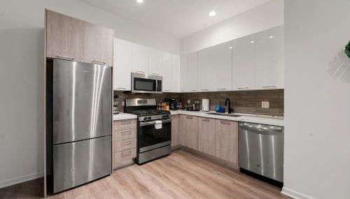 Modern 3BR Near McCormick & South Loop - Foto 3, stove, dishwasher, toaster